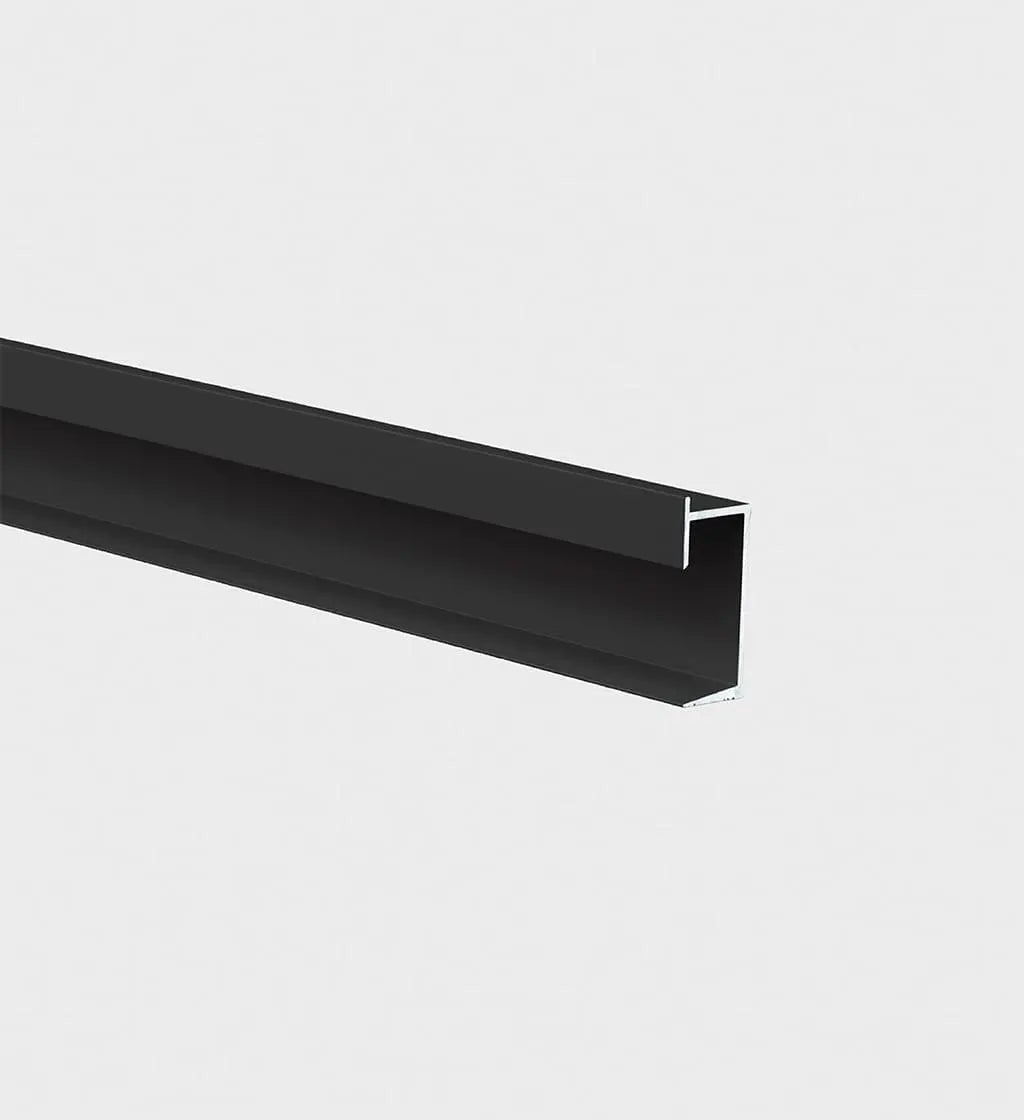 Profil Plinta Scafa Shadow Gap Novorodapie Eclipse, Negru mat, 2.5m, NLECAL1125NM